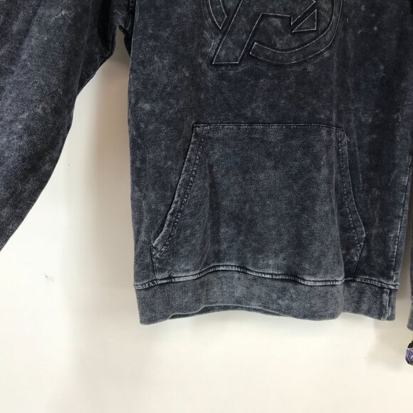 MARVEL AVENGERS - BOYS XLARGE - NAVY  LONG SLEEVE HOODED SWEATSHIRT - Picture 3 of 5